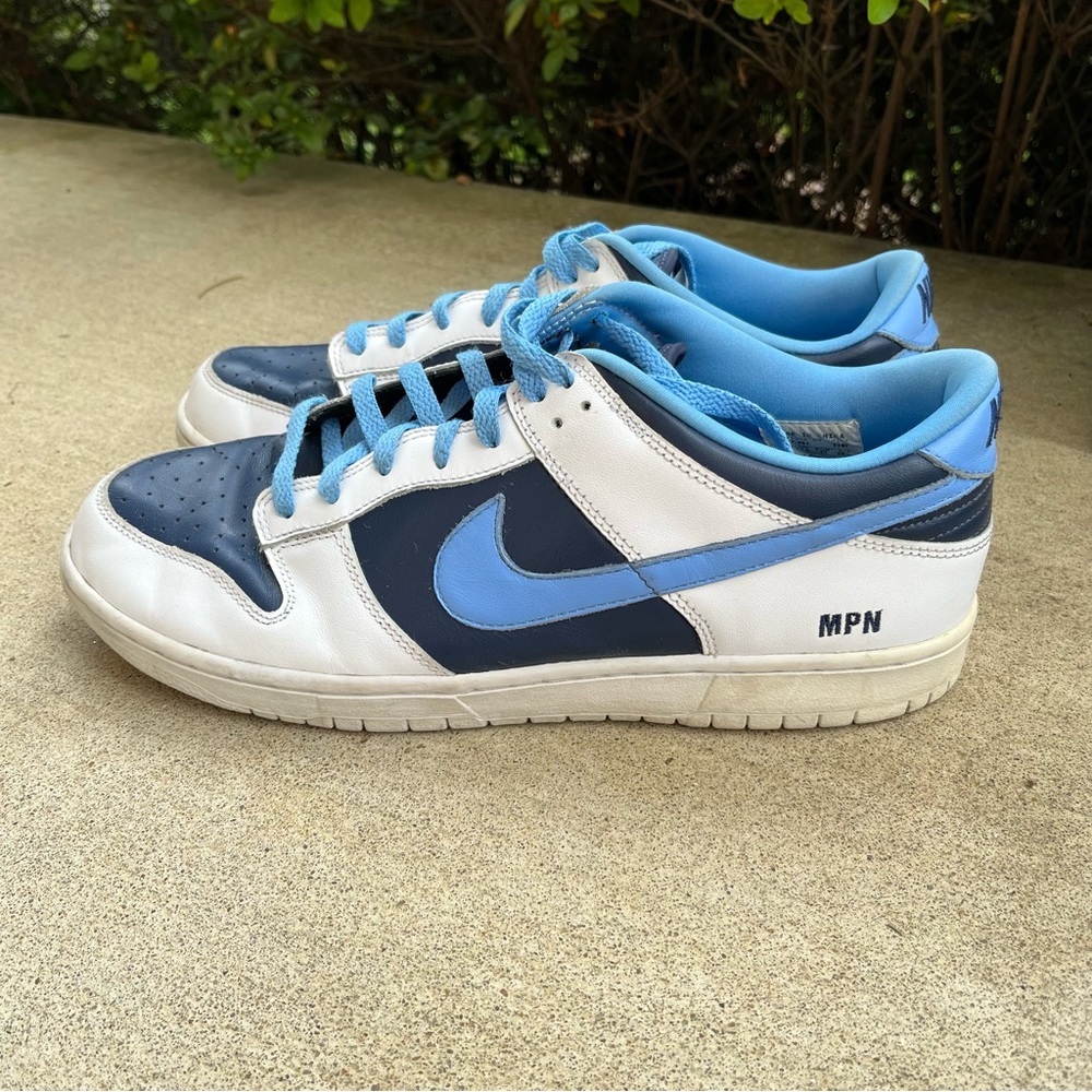 NIKE Dunk Low Midnight Navy US Men 12.5 By You 2007 Nike I.D. ID 30.5cm